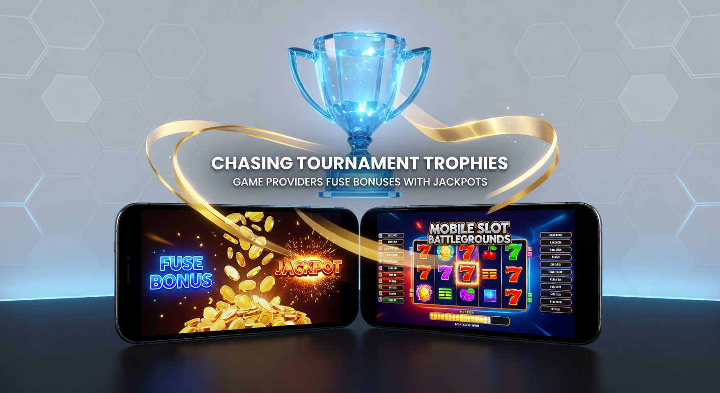 Detaillierte Darstellung eines mobilen Slot-Turniers mit Leaderboard, explodierenden Jackpots und Bonus-Animationen