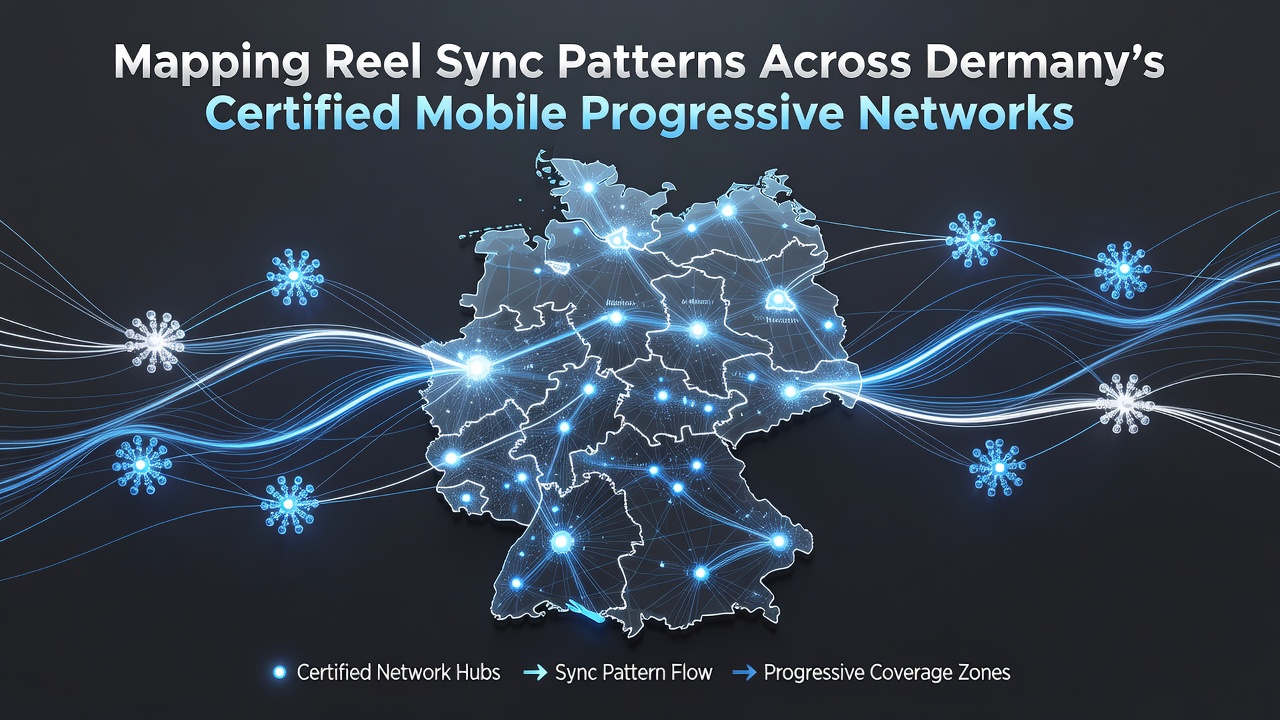 Visualisierung von Walzen-Synchronisationsmustern in mobilen progressiven Netzwerken