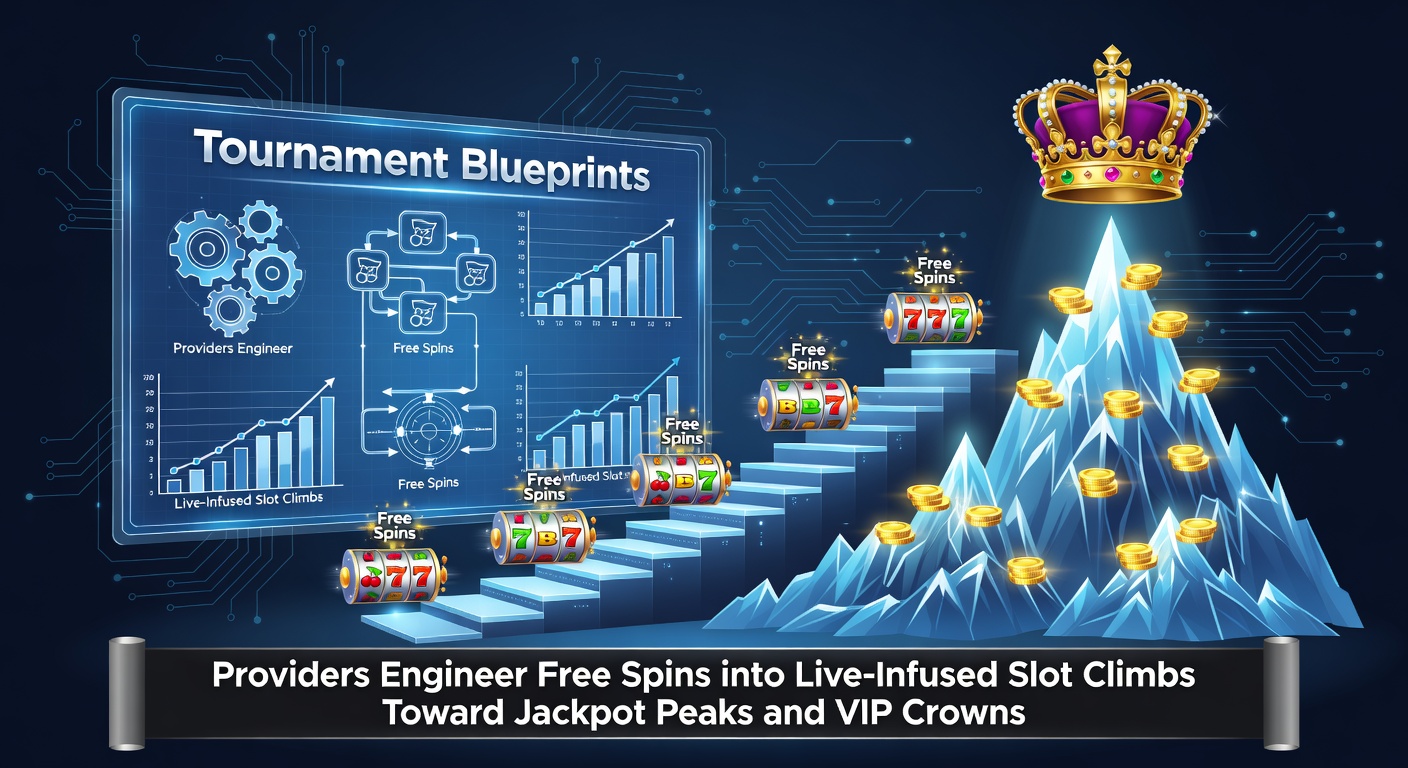 Dynamisches Slot-Turnier mit steigenden Jackpots und Free-Spin-Animationen auf einem Bildschirm